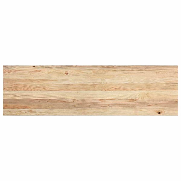 vidaXL Vinduskarmer 2 stk ubehandlet 140x40x2 cm heltre eik