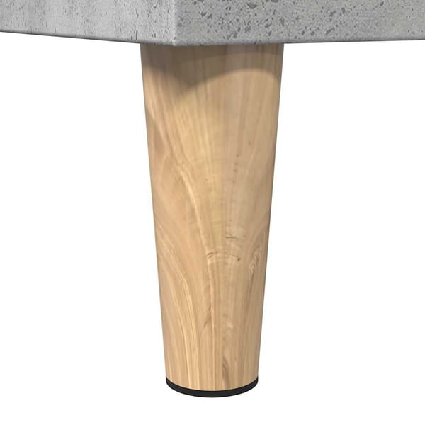vidaXL Baderomsskap betonggrå 30x30x190 cm konstruert tre