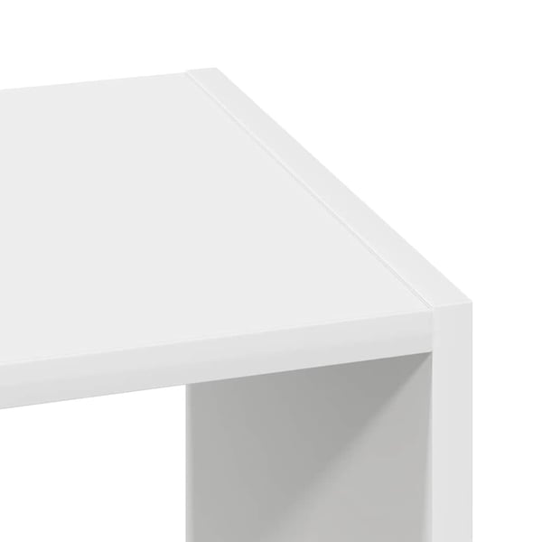 vidaXL bogreol stabelbar 30x30x80 cm konstrueret træ hvid