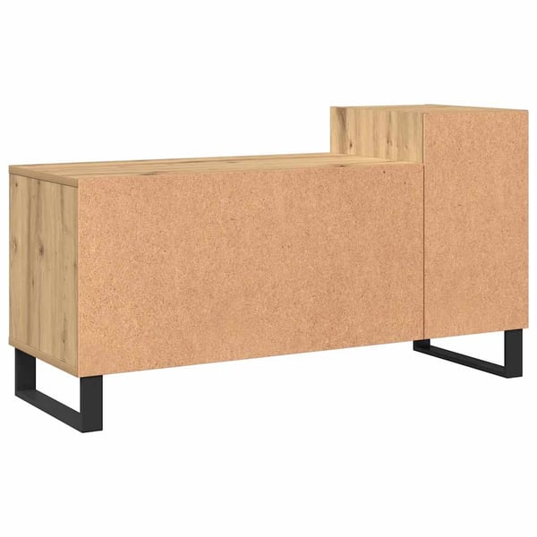 vidaXL TV-benk artisan eik 100x35x55 cm konstruert tre