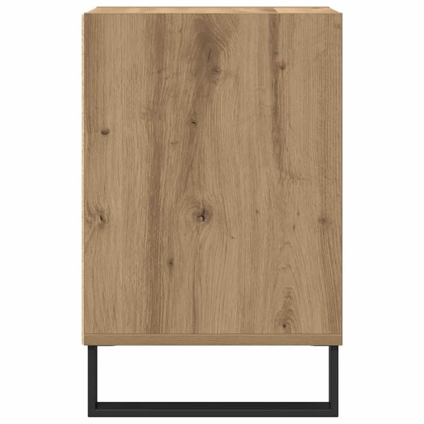 vidaXL TV-benk artisan eik 100x35x55 cm konstruert tre