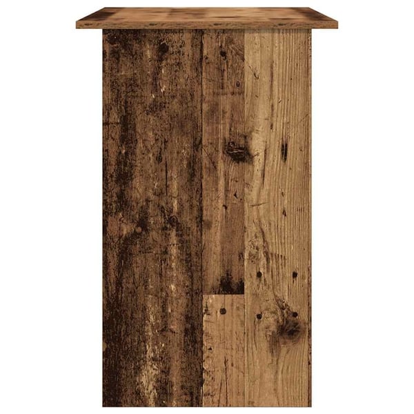 vidaXL Skrivebord gammelt tre 90x50x74 cm konstruert tre