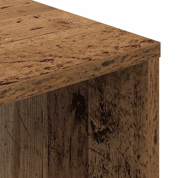 vidaXL Skrivebord gammelt tre 102,5x35x75 cm konstruert tre