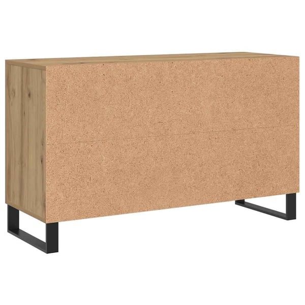 vidaXL Skjenk artisan eik 100x36x60 cm konstruert tre