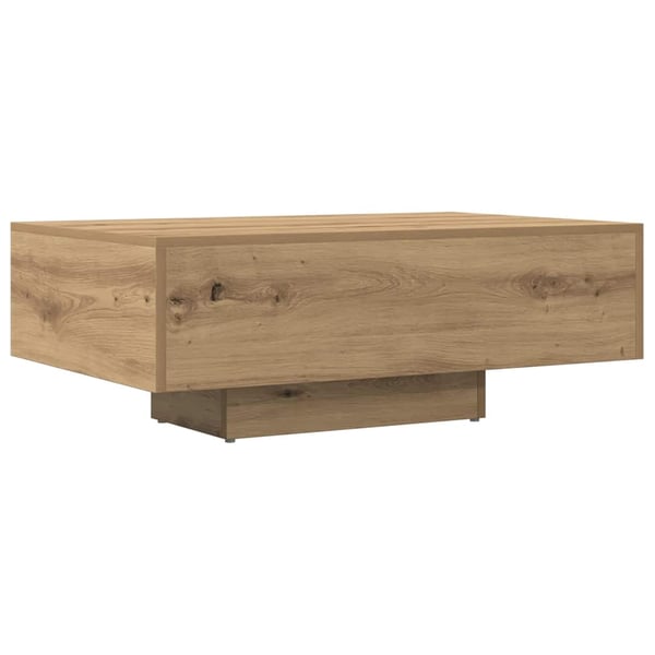 vidaXL Salongbord artisan eik 85x55x31 cm konstruert tre