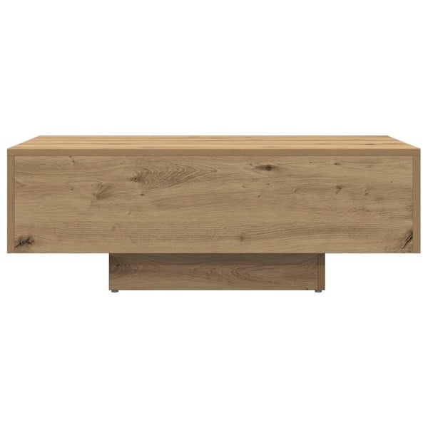 vidaXL Salongbord artisan eik 85x55x31 cm konstruert tre