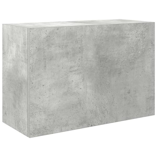 vidaXL Veggskap til baderom betonggrå 60x25x40 cm konstruert tre