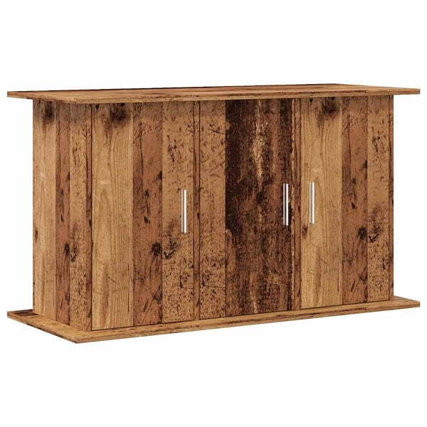 vidaXL Akvariumstativ gammelt tre 101x41x58 cm konstruert tre