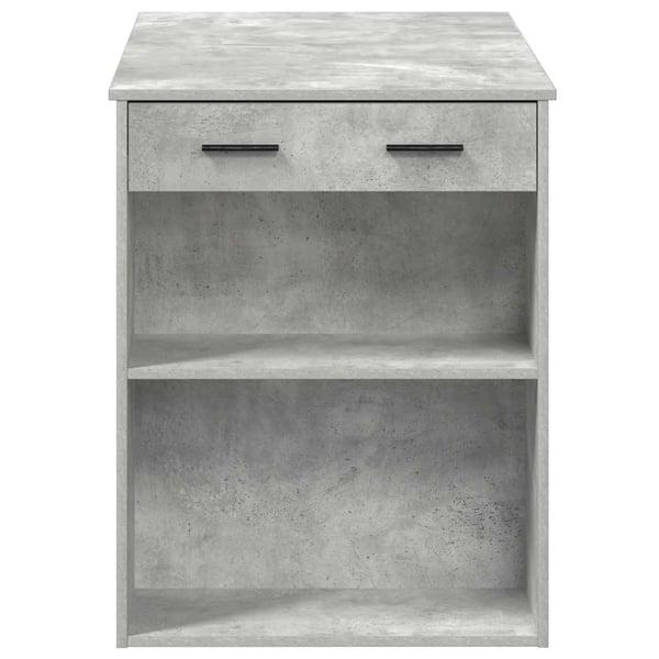 vidaXL Skrivebord med skuff og hylle 102x62x77,5 cm konstruert tre