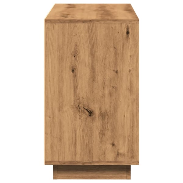 vidaXL Skjenk artisan eik 102x35x60 cm konstruert tre