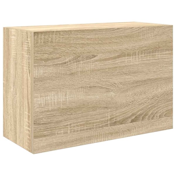 vidaXL Veggskap til baderom sonoma eik 60x25x40 cm konstruert tre