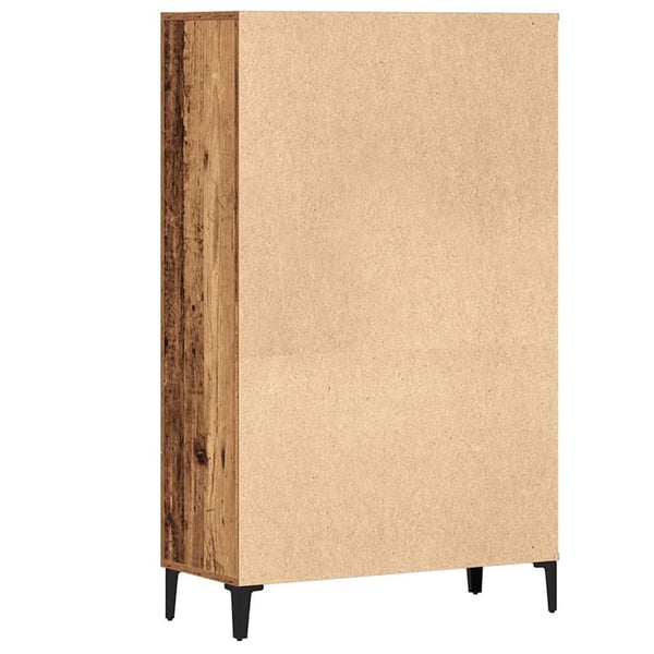 vidaXL Highboard gammelt tre 70x31x115 cm konstruert tre