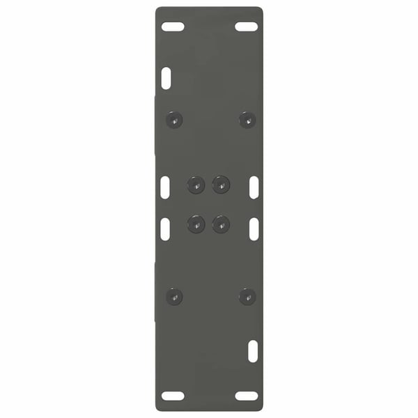 vidaXL Spisebordben A-formet 2 stk antrasitt 60 x (72-73) cm stål