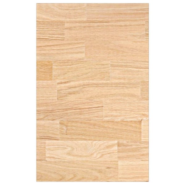 vidaXL Kjøkken benkeplate rektangulær 40x63,5x2,7 cm heltre eik