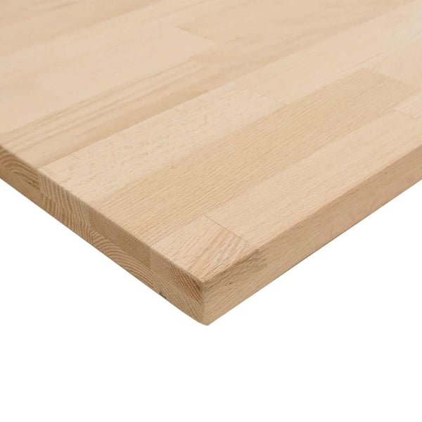 vidaXL køkkenbordplade 100x63,5x4 cm massivt egetræ rektangulær