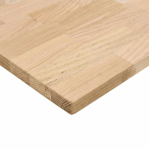vidaXL Kjøkken benkeplate rektangulær 100x63,5x2,7 cm heltre eik