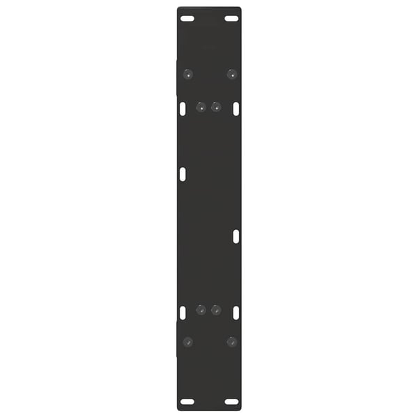 vidaXL Spisebordben A-formet 2 stk svart 80x(72-73) cm stål
