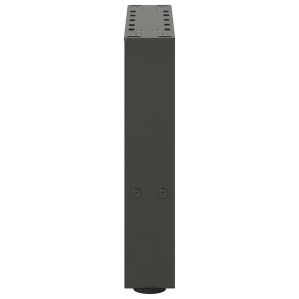vidaXL Salongbordben antrasitt 2 stk 30x(30-31) cm stål