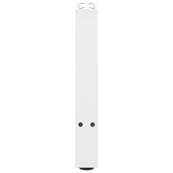 vidaXL sofabordsben hvide 2 stk. 38 x (42-43) cm stål