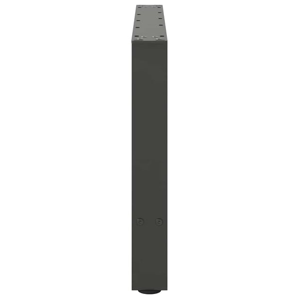 vidaXL sofabordsben antracit 2 stk. 70 x (42-43) cm stål