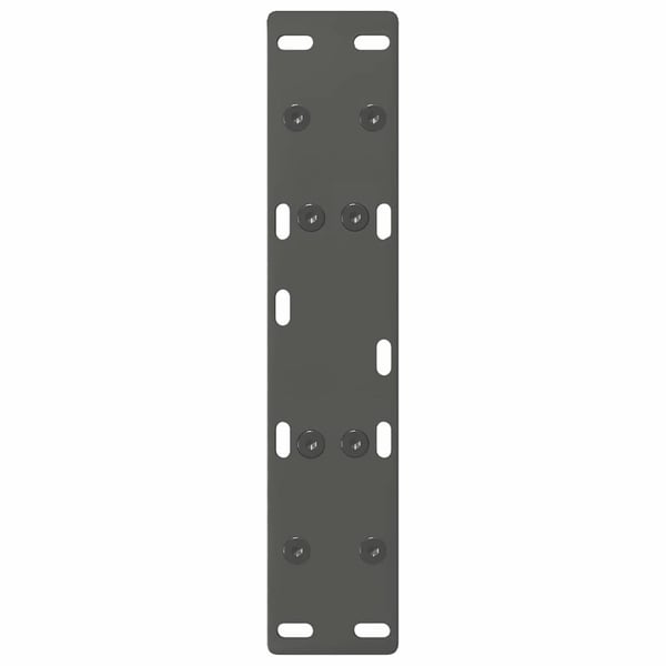 vidaXL sofabordsben A-formet 2 stk. antracit 50x(30-31) cm stål