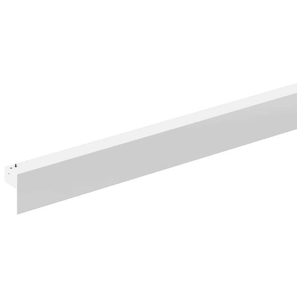 vidaXL skinnesæt til skydedør 183 cm aluminiumslegering sølvfarvet