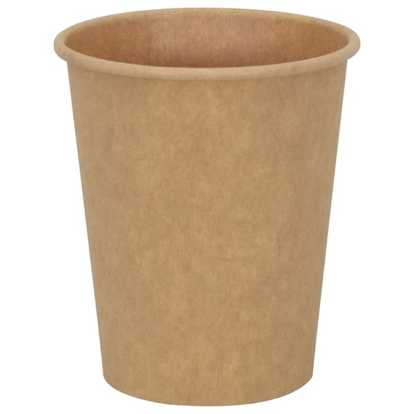 vidaXL Papir kaffekopper 1000 stk 8oz 200 ml brun