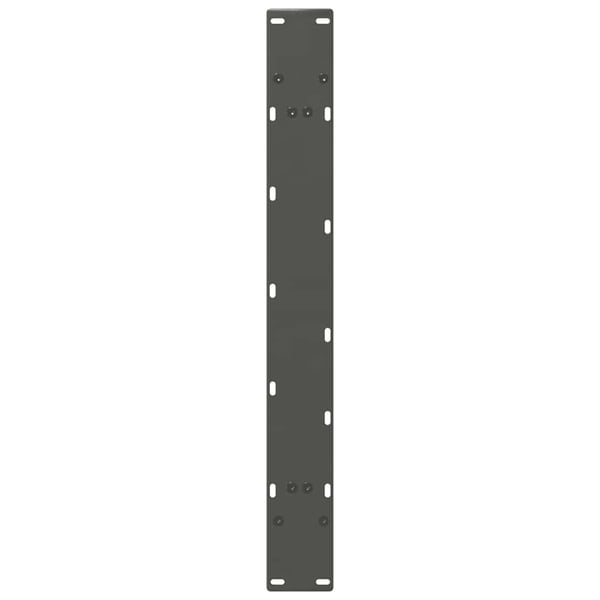 vidaXL spisebordsben A-formet 2 stk. antracit 90x(72-73) cm stål
