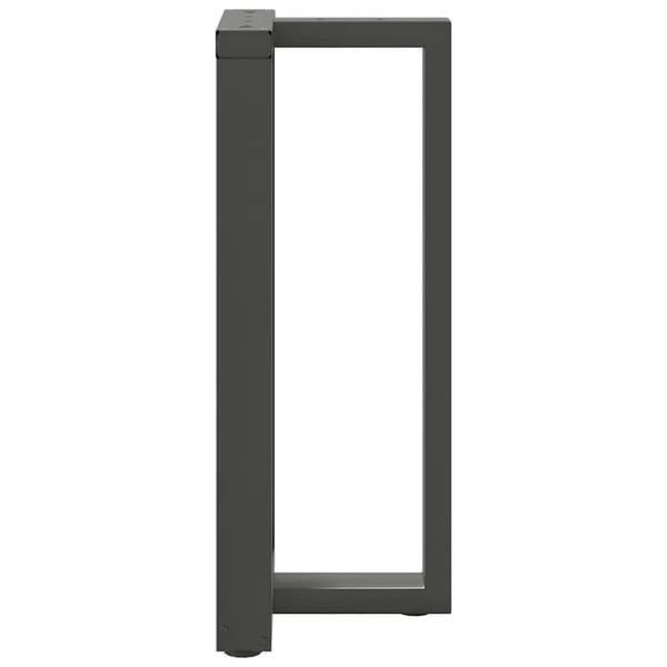 vidaXL Barbordben T-formet 2 stk antrasitt 40x35x(90-91) cm stål
