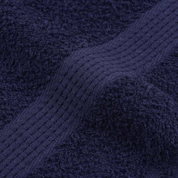 vidaXL 8-delers håndklesett FROGN marineblå 360 gsm