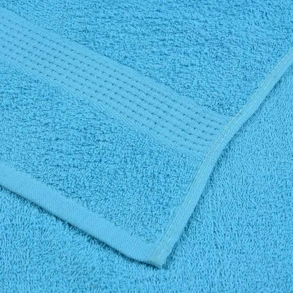 vidaXL 6-delers håndklesett FROGN turkis 360 gsm