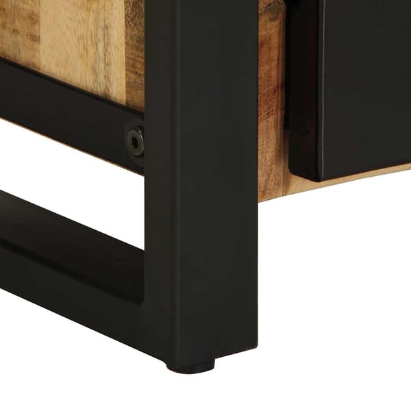vidaXL Nattbord 40x30x51 cm grovt heltre mangotre