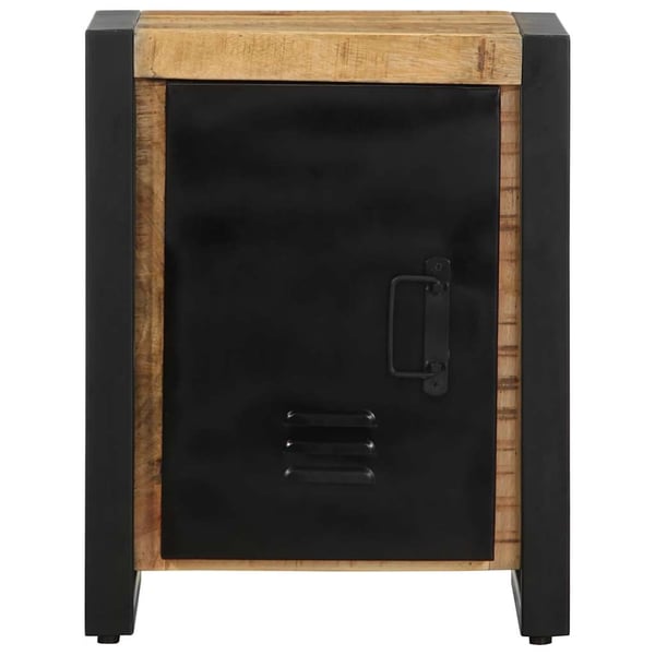 vidaXL Nattbord 40x30x51 cm grovt heltre mangotre