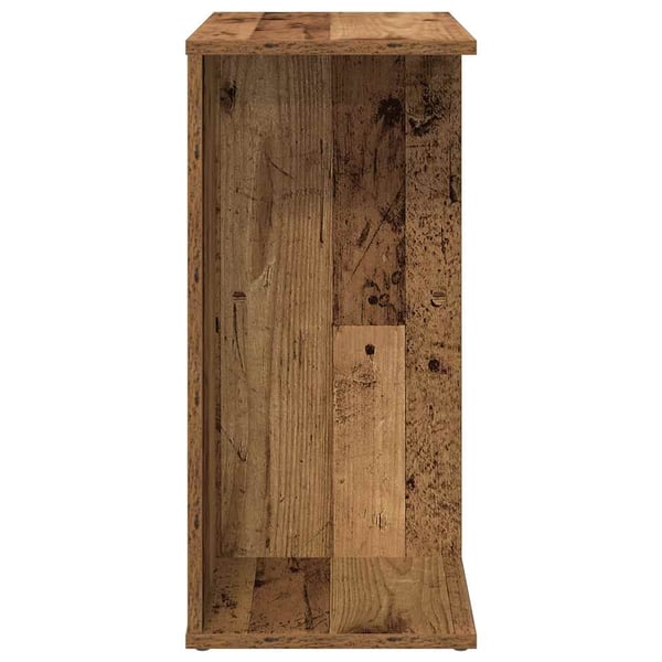 vidaXL sengeborde 2 stk. 46,5x29x61 cm konstrueret træ antikt træ