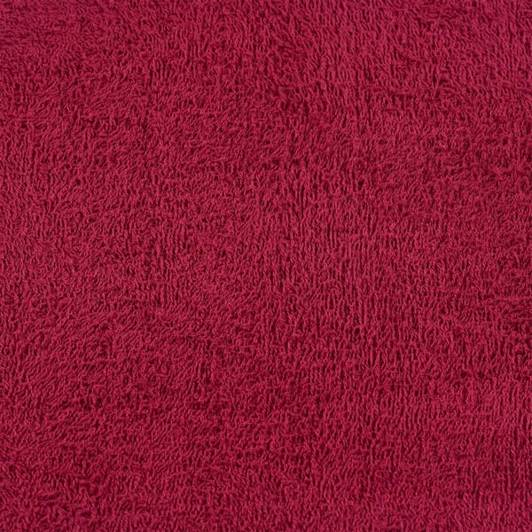 vidaXL 6-delers håndklesett FROGN burgunder 360 gsm
