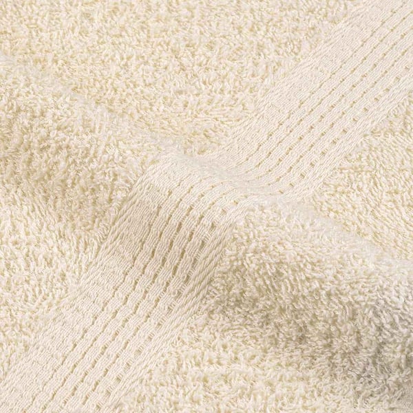 vidaXL Pesupyyhkeet FROGN 10 kpl kermanvärinen 30x30 cm 360 gsm