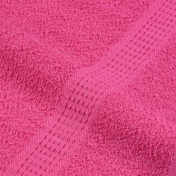 vidaXL Badstuhåndklær FROGN 10 stk rosa 80x200 cm 360 gsm