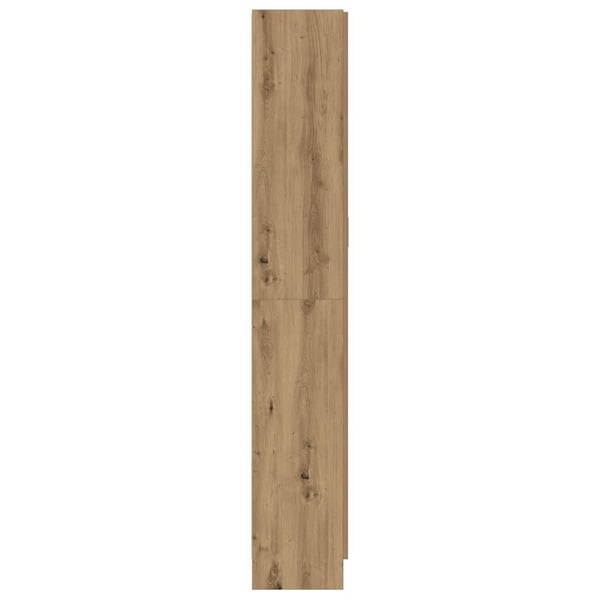vidaXL skab 82,5x30,5x185 cm konstrueret træ kunsteg
