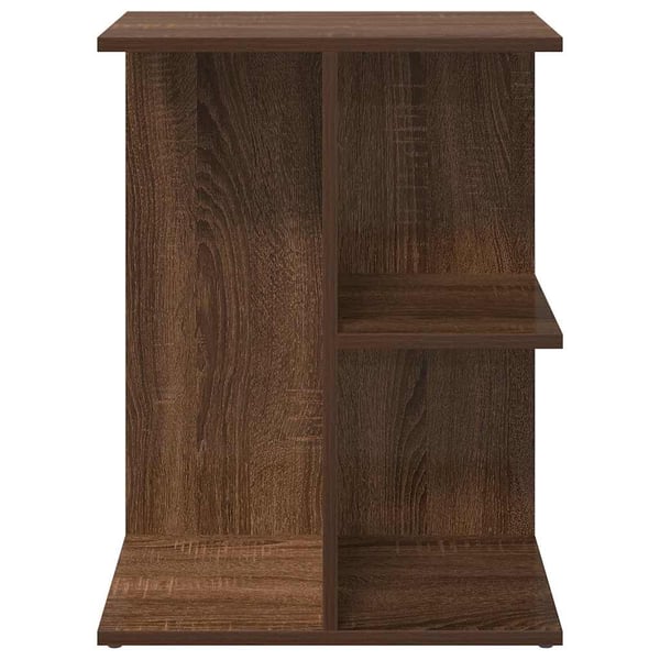 vidaXL sengeborde 2 stk. 46,5x29x61 cm brun egetræsfarve