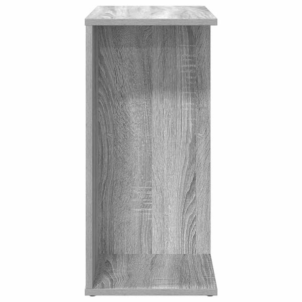 vidaXL Nattbord 2 stk grå sonoma 46,5x29x61 cm konstruert tre