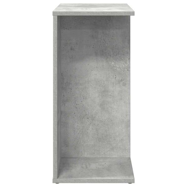 vidaXL sengebord 46,5x29x61 cm konstrueret træ betongrå