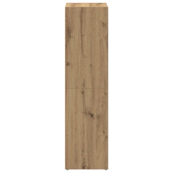 vidaXL Bokhylle artisan eik 36x30x114 cm konstruert tre