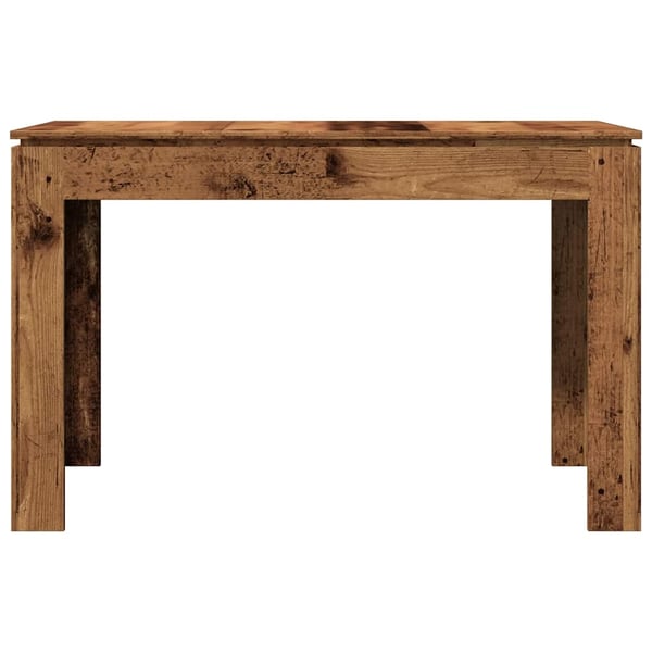 vidaXL Spisebord gammelt tre 120x60x76 cm konstruert tre