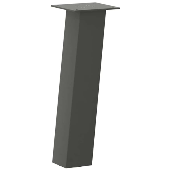 vidaXL sofabordsben 4 stk. antracit 30 cm stål