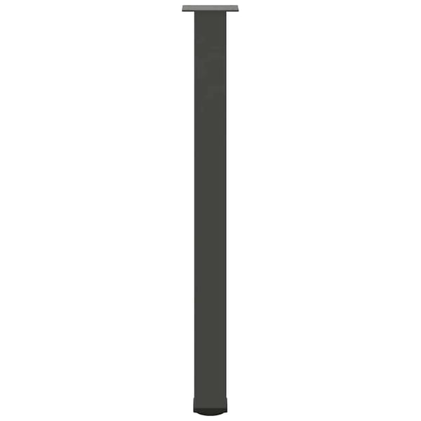 vidaXL Barbordben 4 stk antrasitt 100–102 cm stål