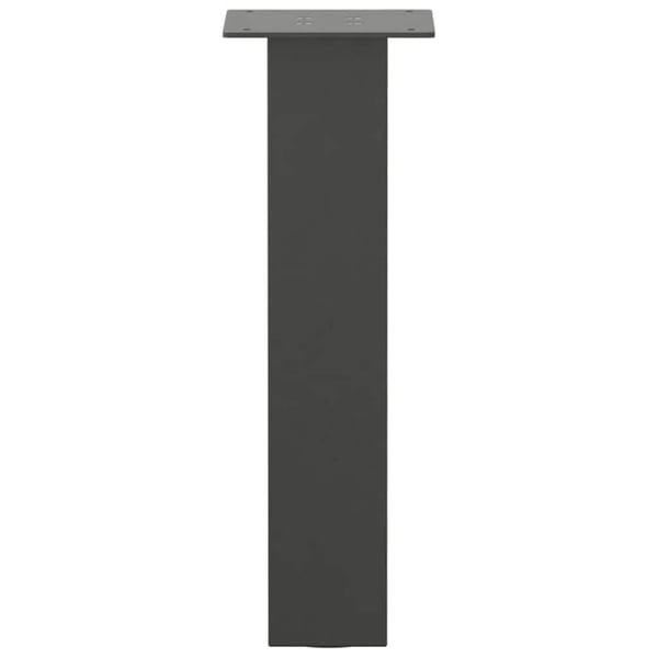 vidaXL sofabordsben 4 stk. antracit 42 cm stål