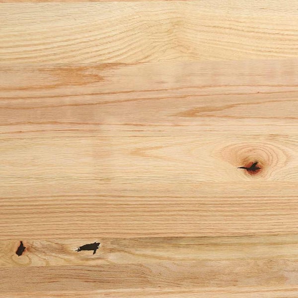 vidaXL Trappetrinn 2 stk ubehandlet 100x25x2 cm heltre eik