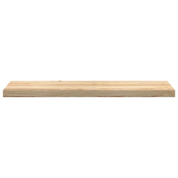 vidaXL Trappetrinn 2 stk ubehandlet 100x25x2 cm heltre eik