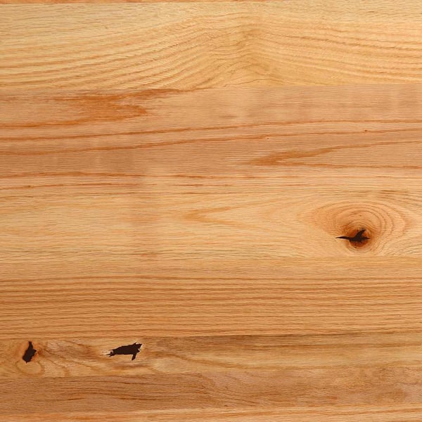 vidaXL trappemåtter 2 stk lysebrun 110x30x2 cm massivt egetræ