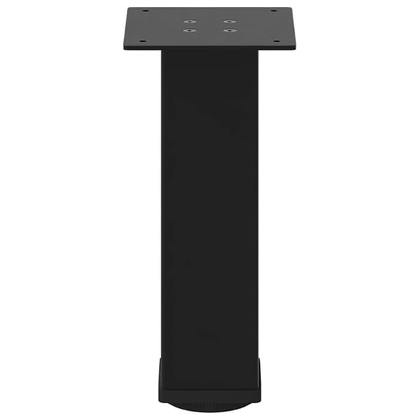 vidaXL sofabordsben 4 stk. sort 42-44 cm stål